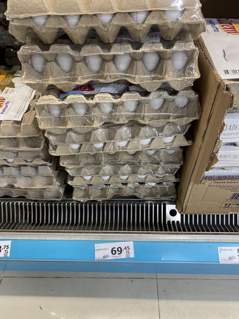 Now eggs 